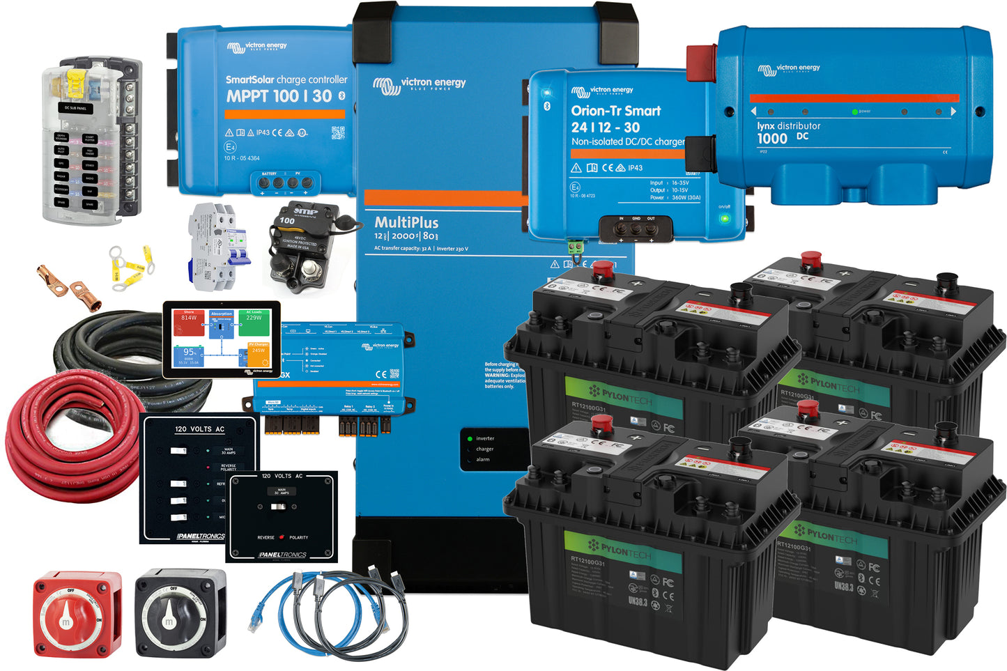 Level 3 - DC+AC  400Ah System Kit