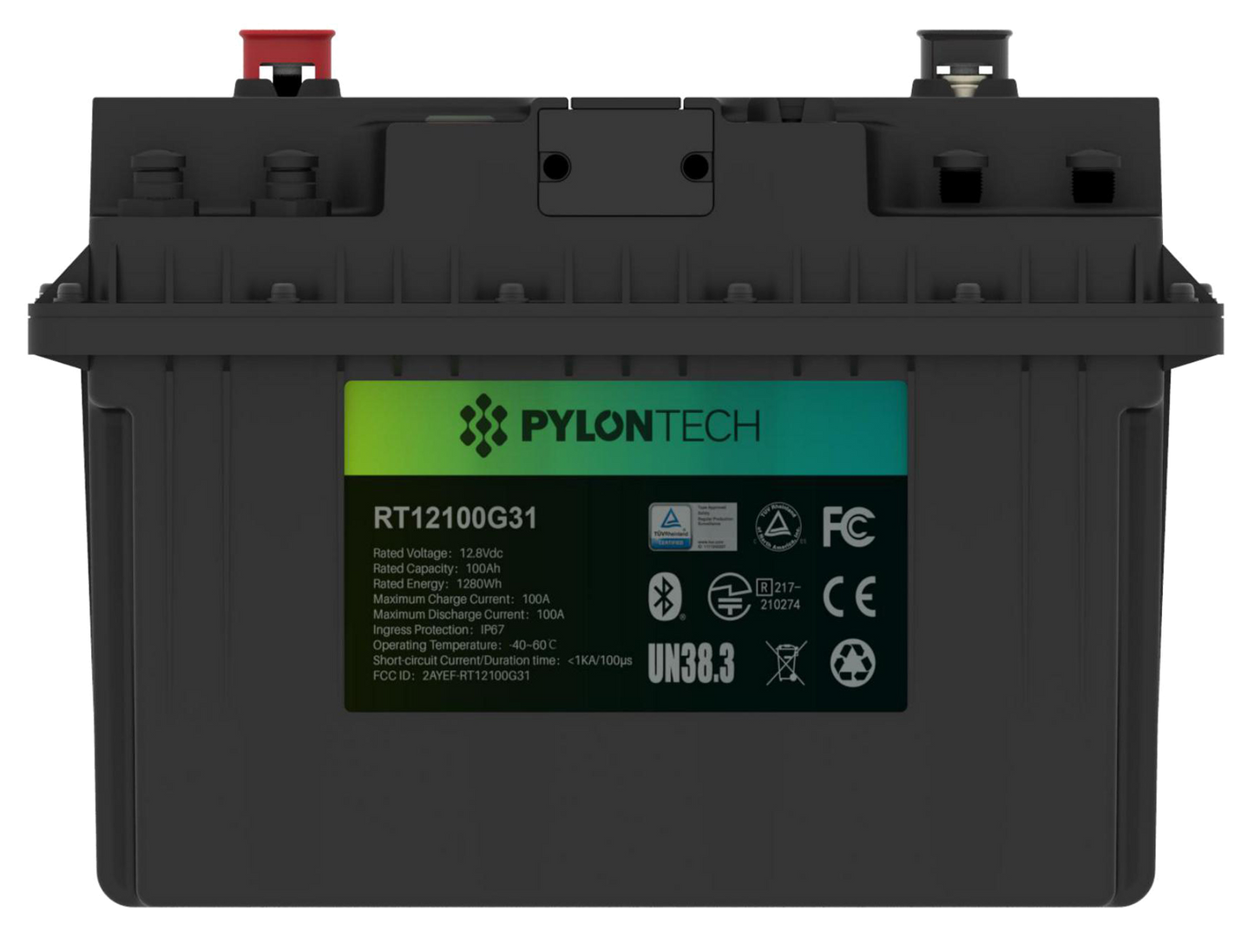 Pylontech 100 Ah Heated Smart Lithium Battery